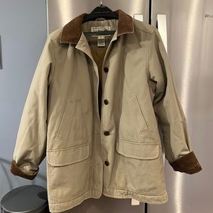 LL BEAN barn jacket Thinsulate size large